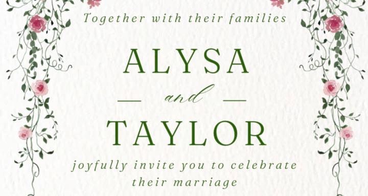 Alysa + Taylor's Wedding 