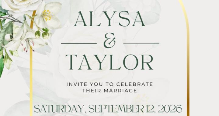 Alysa + Taylor's Wedding 