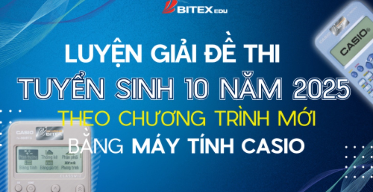 Luyện giải đề thi tuyển sinh 10 năm 2025