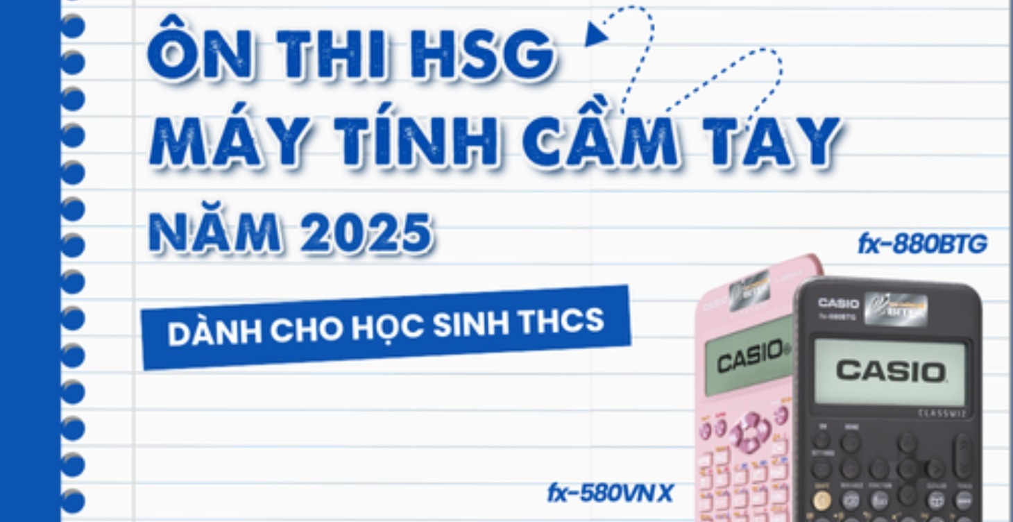 THCS-Ôn thi Học sinh giỏi giải toán trên MT CASIO