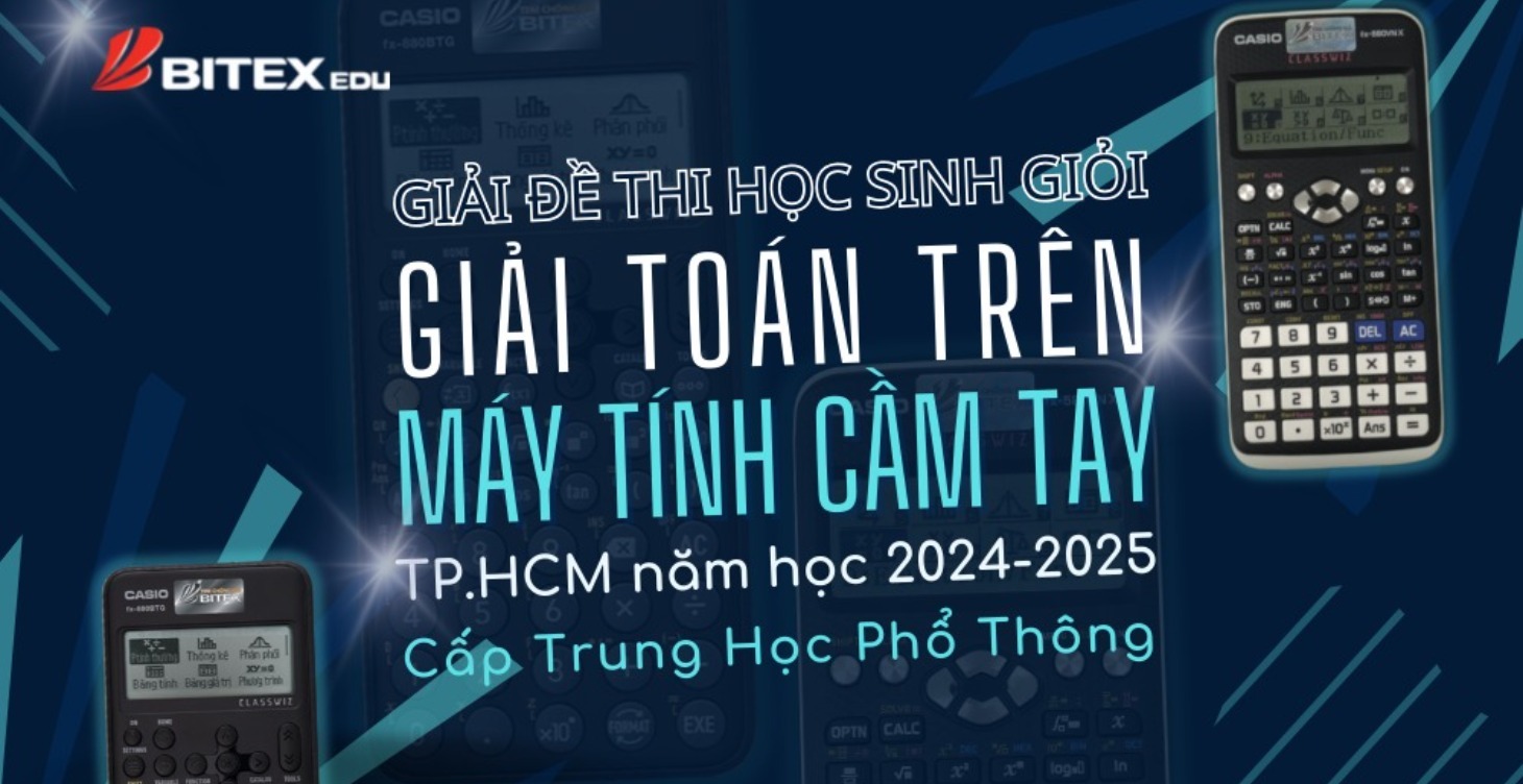 THPT-Giải đề thi học sinh giỏi giải toán trên MTCT