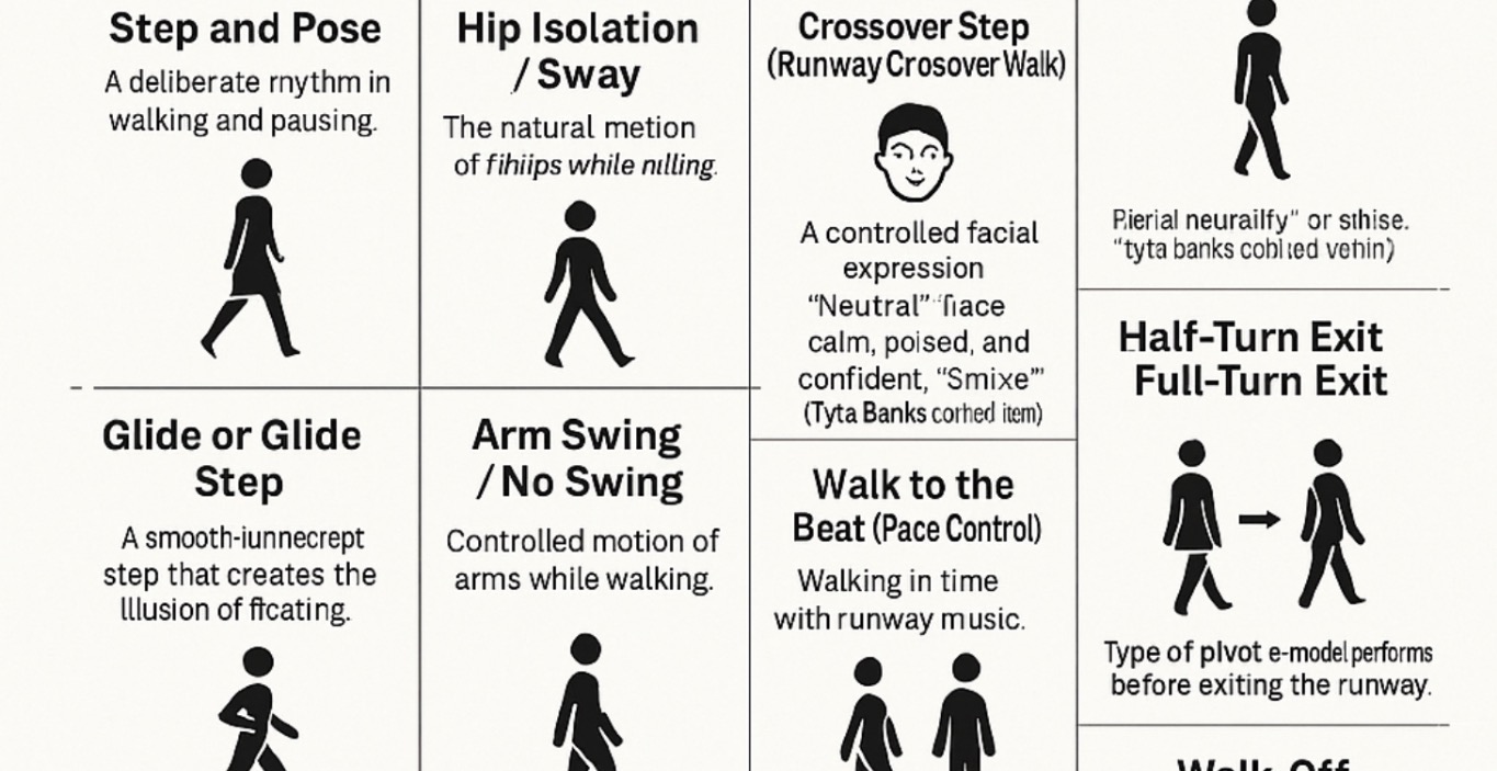 G9 Model Management Runway Walk Terms & Techniques