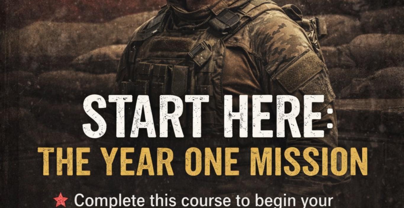 START HERE: THE YEAR ONE MISSION