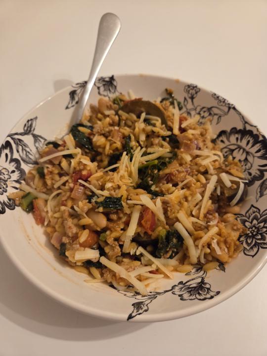 Who else likes orzo?