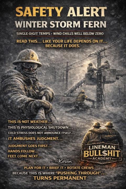 Winter Storm Fern Safety Alert 