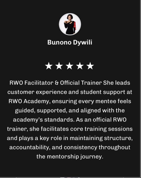 🌟 Introducing Bunono Dywili to RWO World 🌟