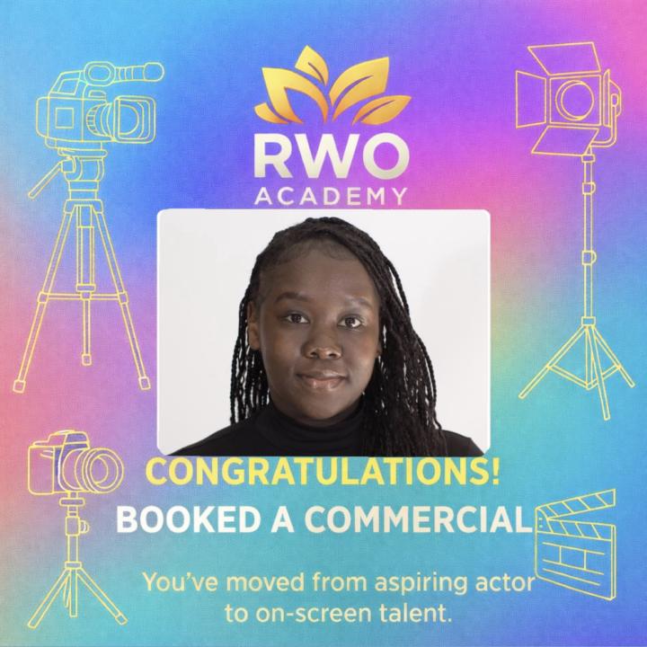 ANOTHER ADVERT BOOKED!! 🎥🎭