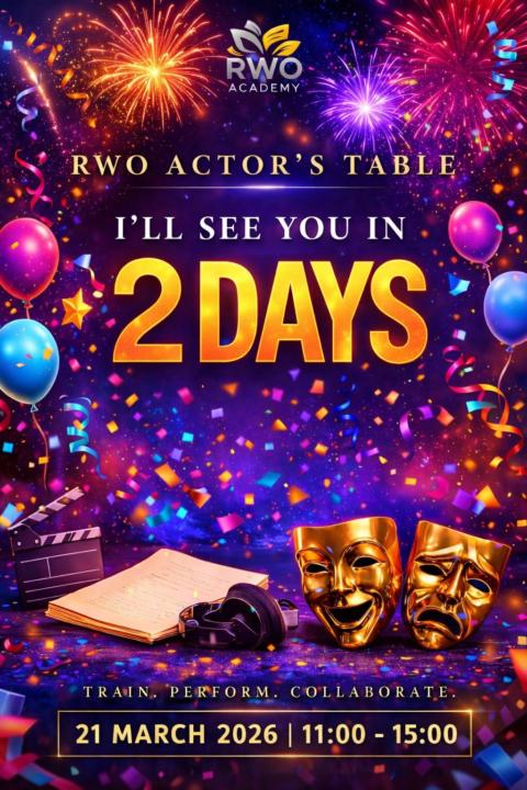 21 MARCH - Actors Table Event🎭🎬