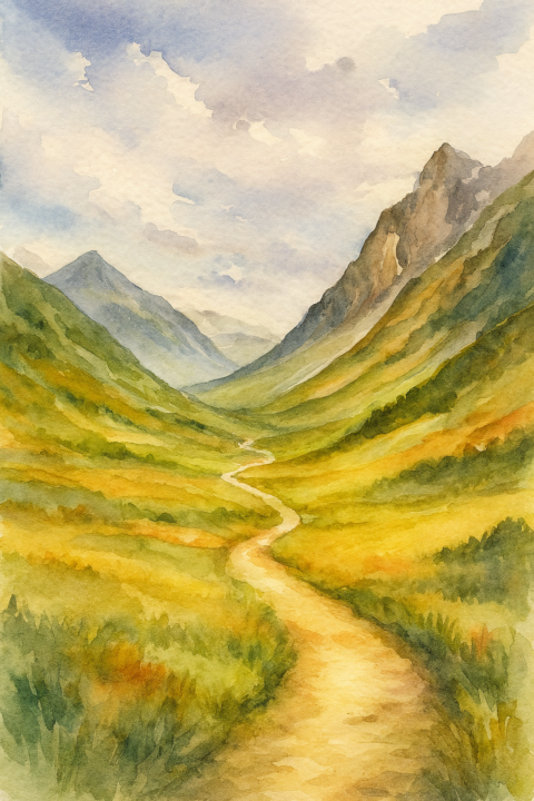   🎨 Brushstrokes of Emotion: From Alpine Serenity to Tulip Splendor