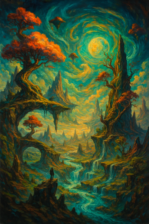 🌌 A Lease on the Surreal: Dwelling in the Landscape of Imagination