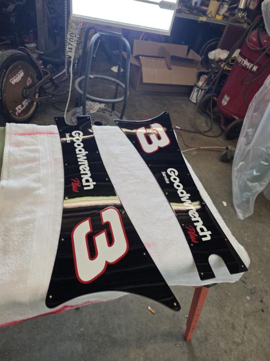 Dale Sr Tribute bike progress