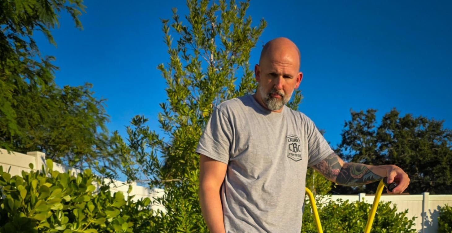 The Real CBurke Customs, cutting-edge builder!