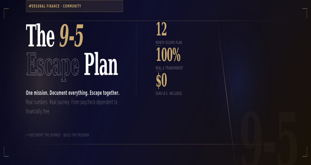 The 9-5 Escape Plan