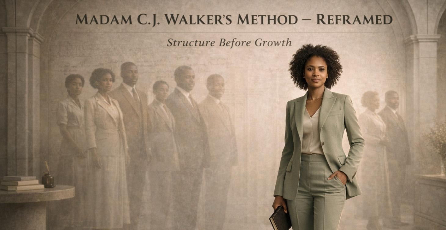 MADAM C.J. WALKER'S METHOD, REFRAMED