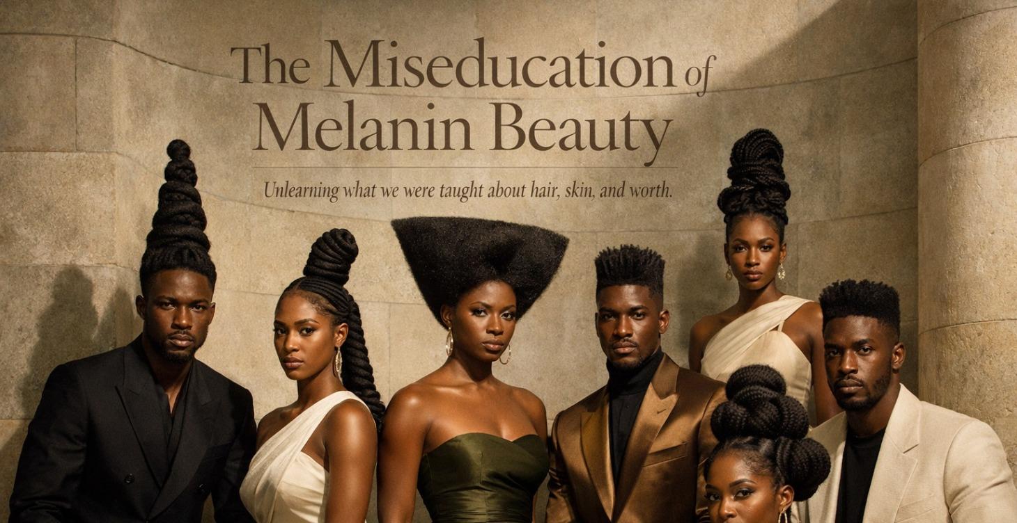 THE MISEDUCATION OF MELANIN BEAUTY