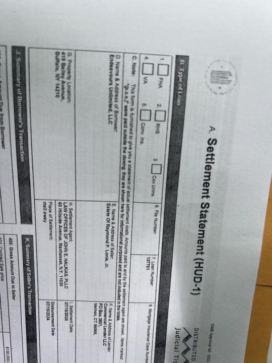 Closed on a two family today!!!!!