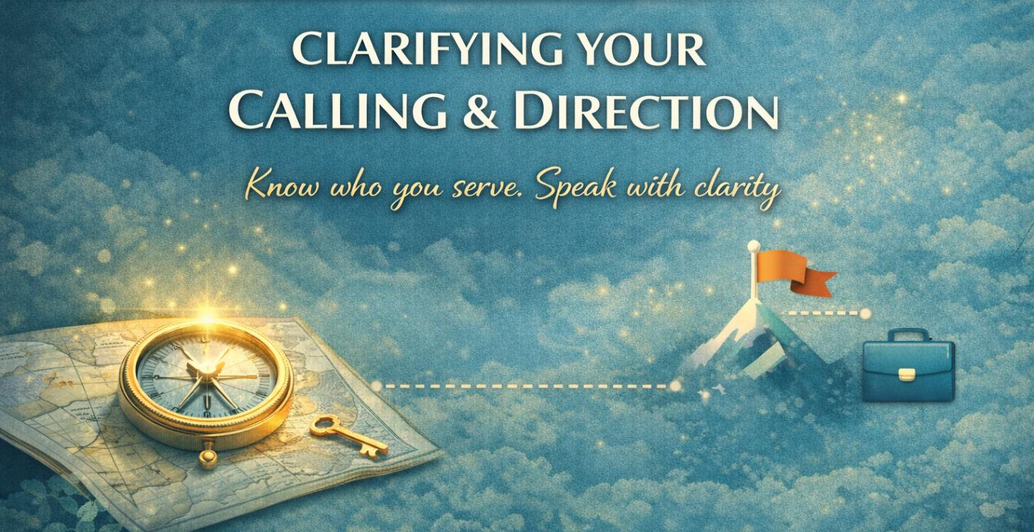 CLARIFYING YOUR CALLING & DIRECTION