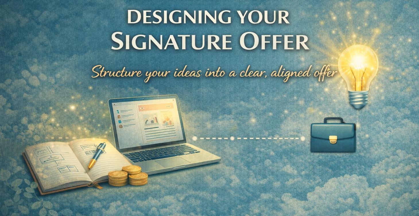 DESIGNING YOUR SIGNATURE OFFER