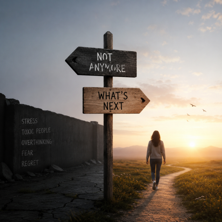 Decide what you no longer want 