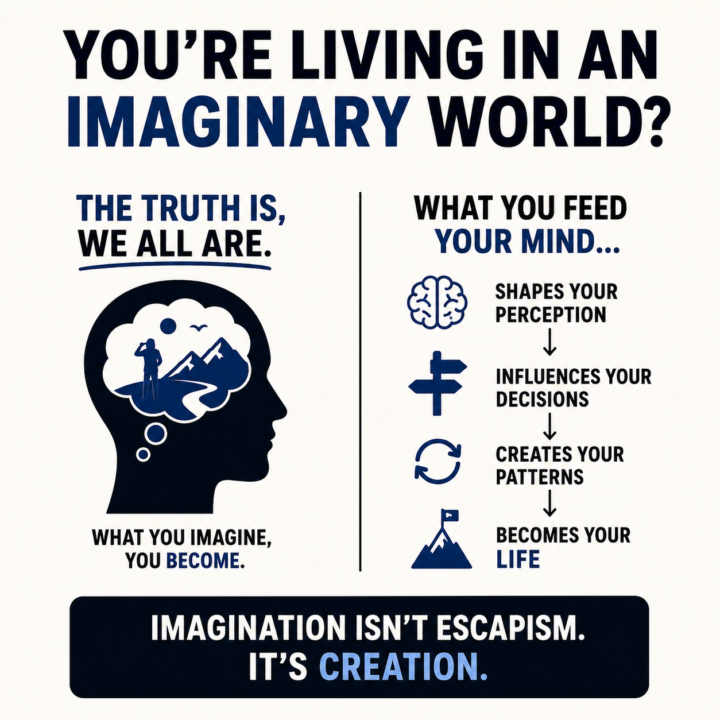 “You're living in an imaginary world.”
