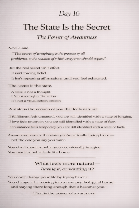 Day 16 - The State Is The Secret 