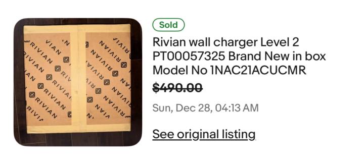 Rivian Charger sold!160% profit!!💸