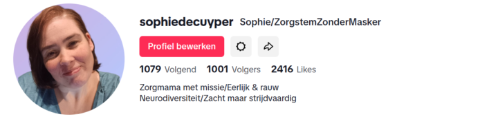 Nieuwe mijlpaal ==> volhouden = groeien ==> ja hoor het komt zeker