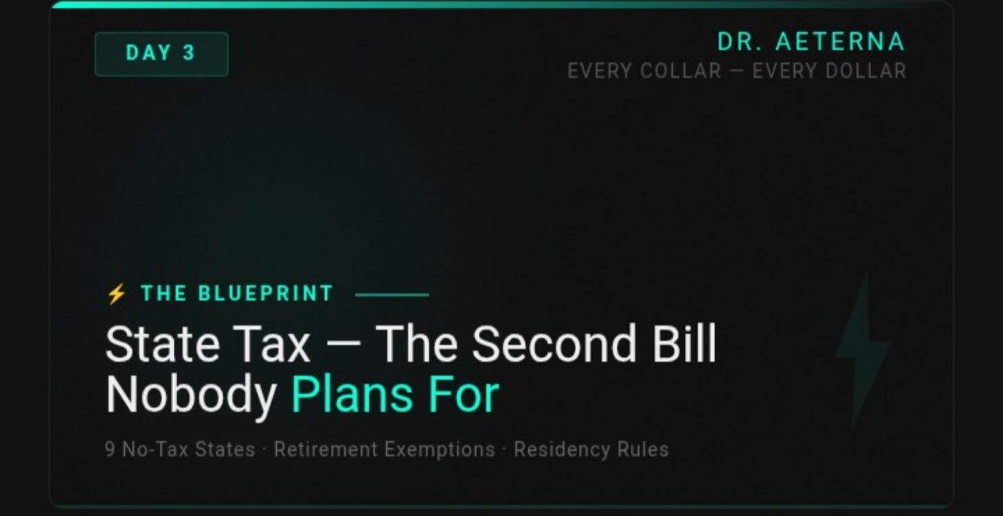 State Tax — The Second Bill Nobody Plans For