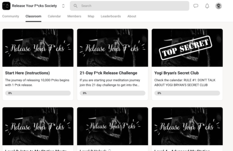 Release Your F*cks Society gallery image