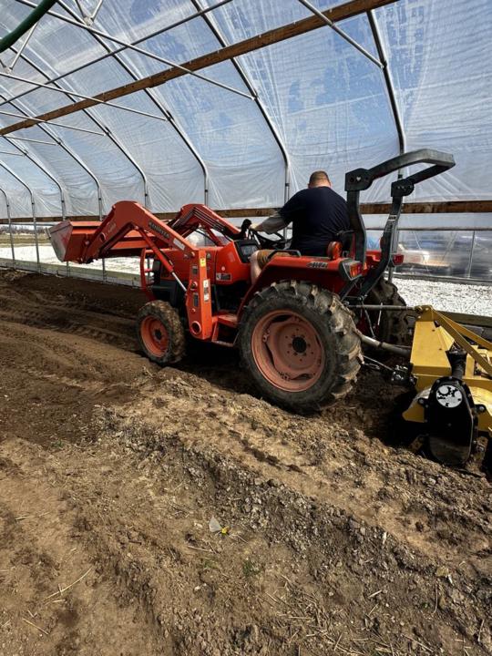 Getting the ground ready!