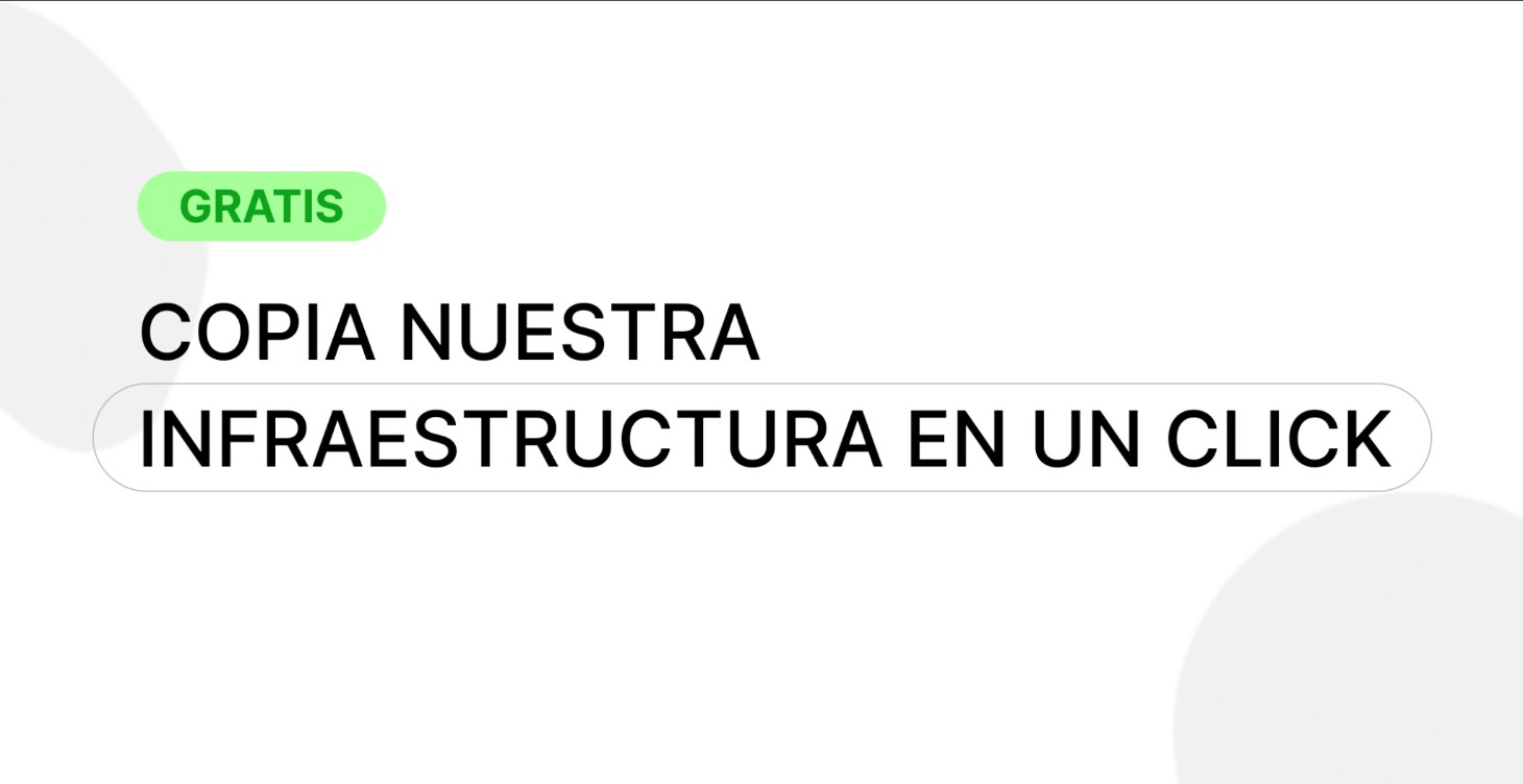 Copia nuestra Infraestructura en Un Click