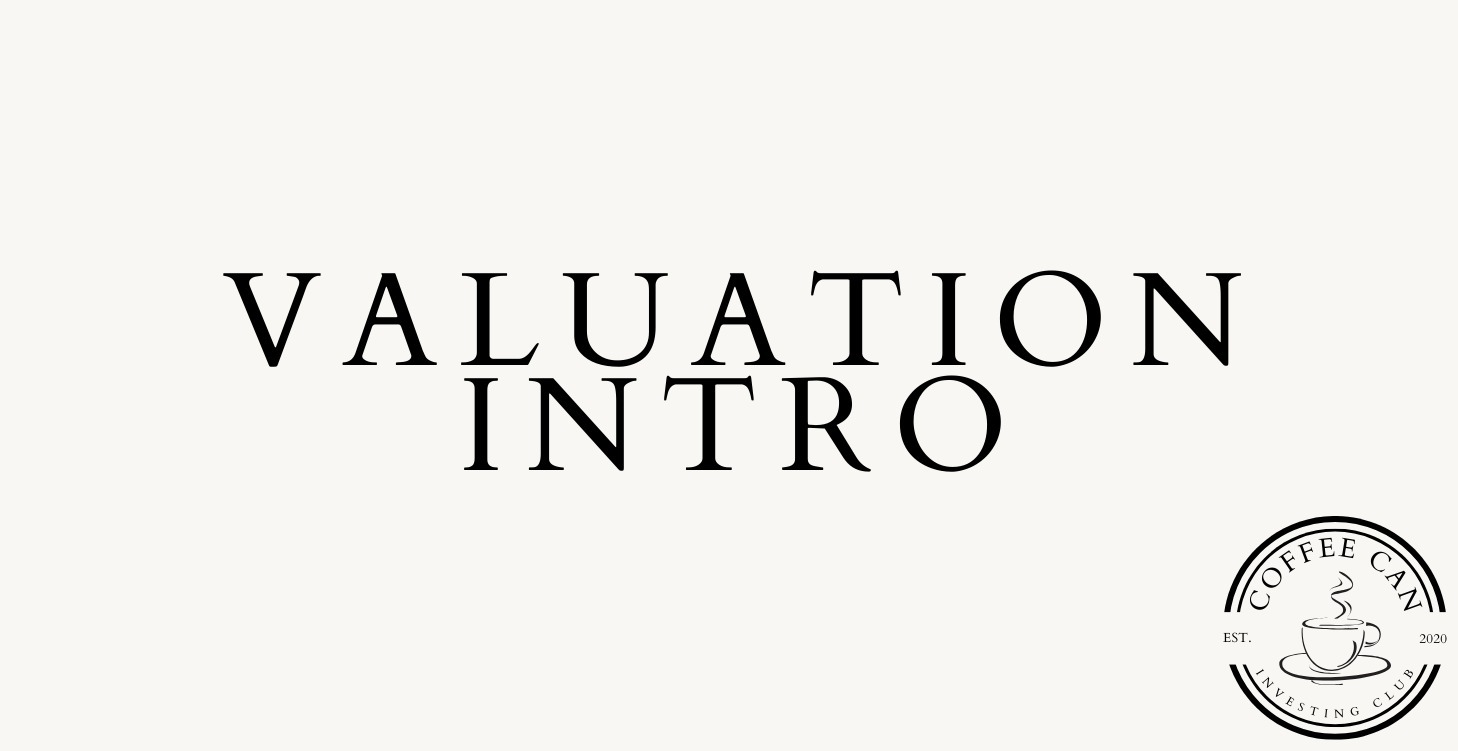 Module #1: Intro to Valuation