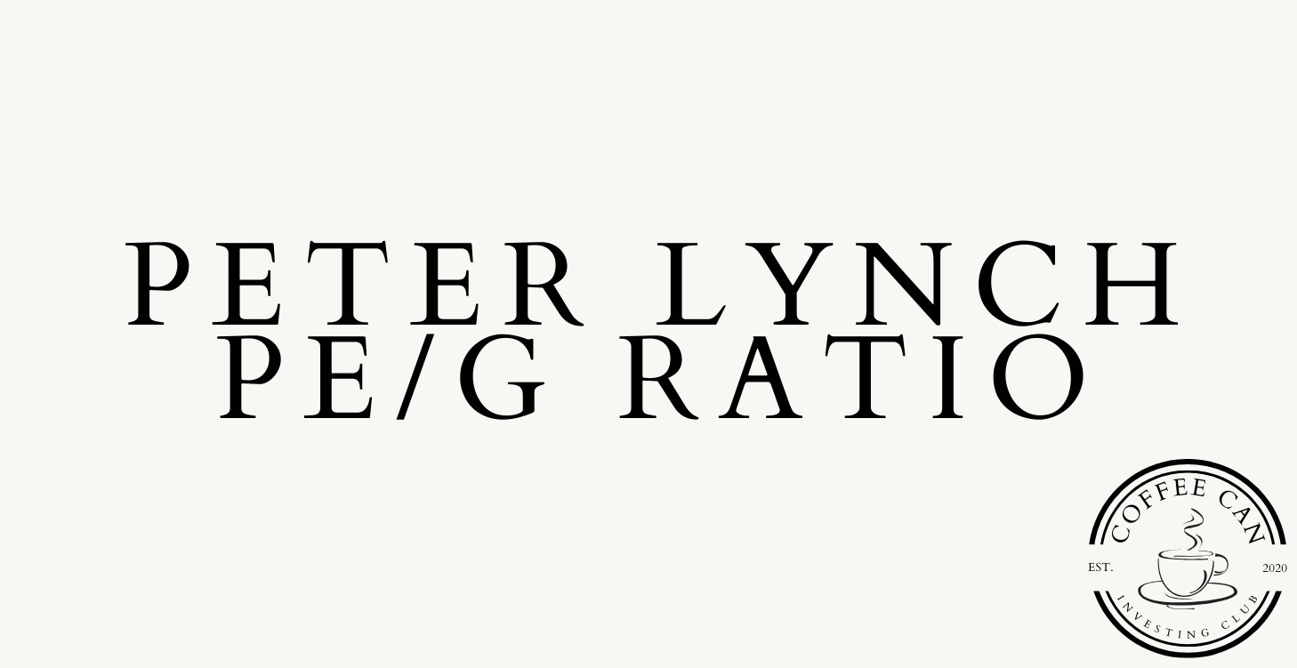 Module #3: Peter Lynch's PE/G Ratio