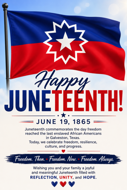Happy Friday, Enjoy Juneteenth! 