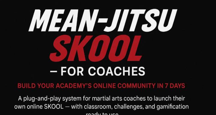 MEAN-JITSU SKOOL - For Coaches