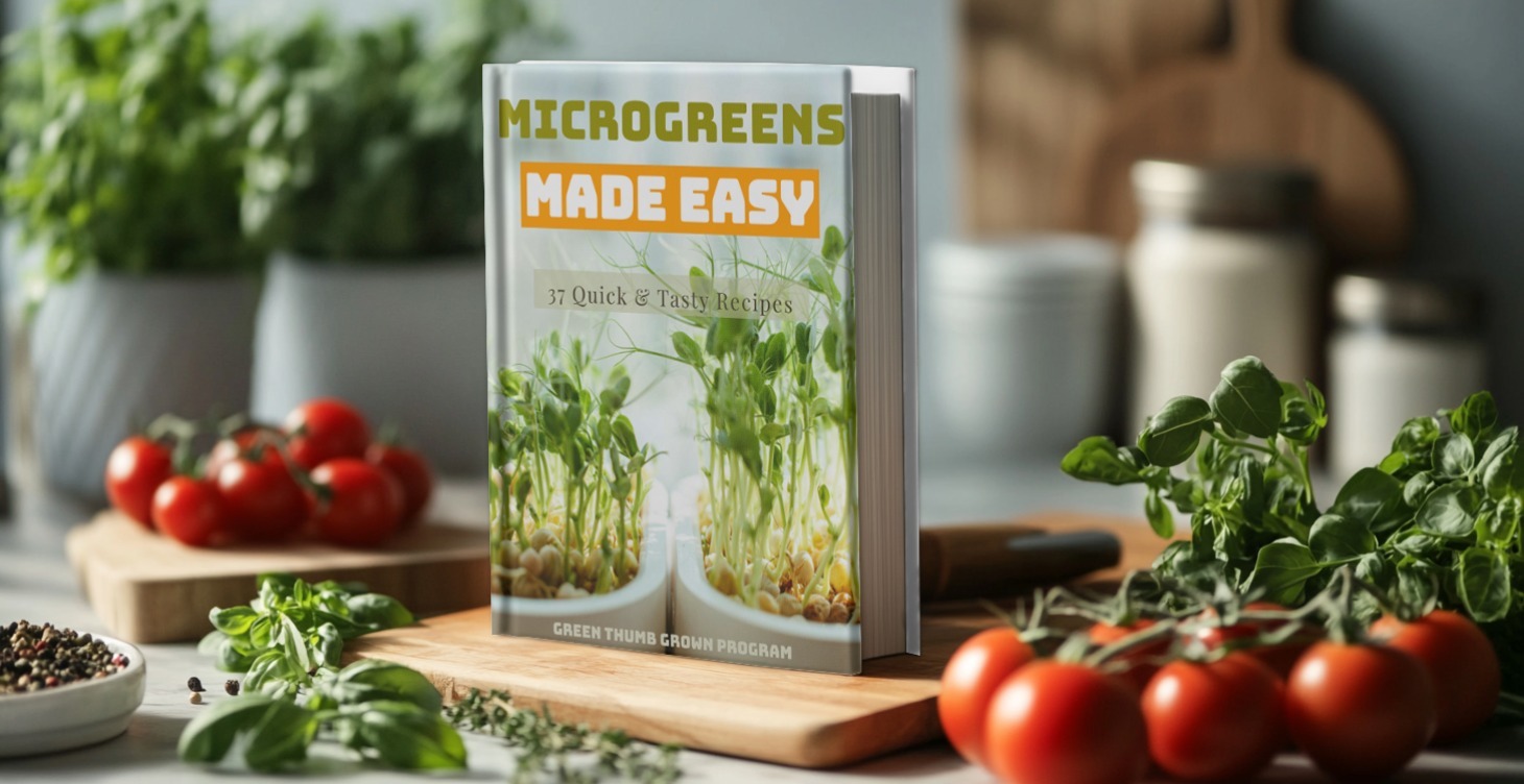 FREE Microgreens Cookbook!