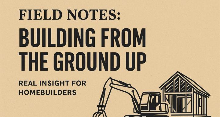 Field Notes: Homebuilding