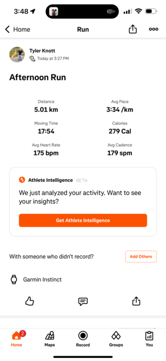 Hit my 5k PR!