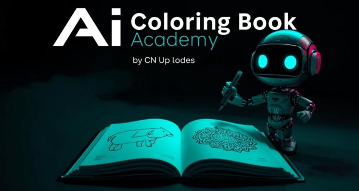 AI Coloring Book Academy 