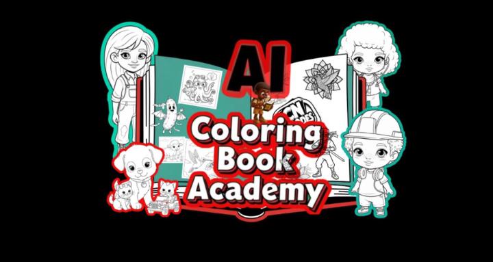 AI Coloring Book Academy 