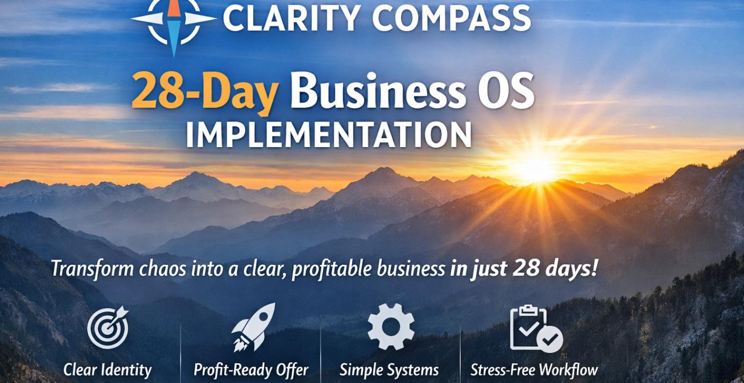 Clarity Compass 28-Day Business OS Implementation
