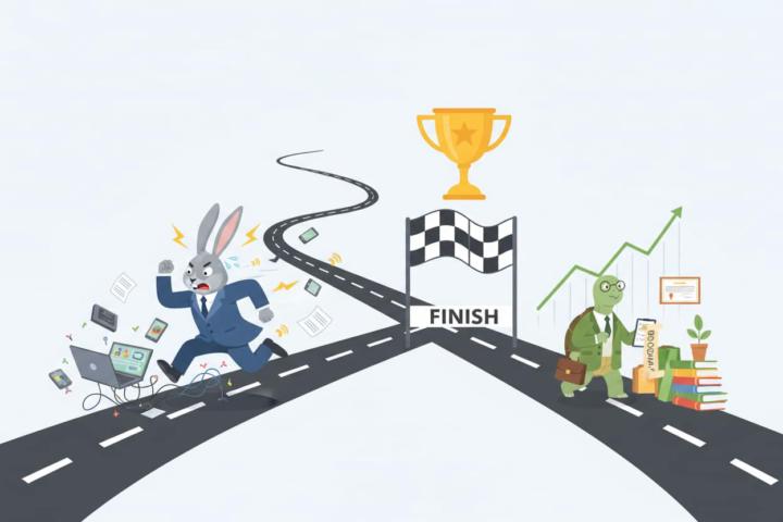 🐢 The Tortoise and the Hare: A Business Parable