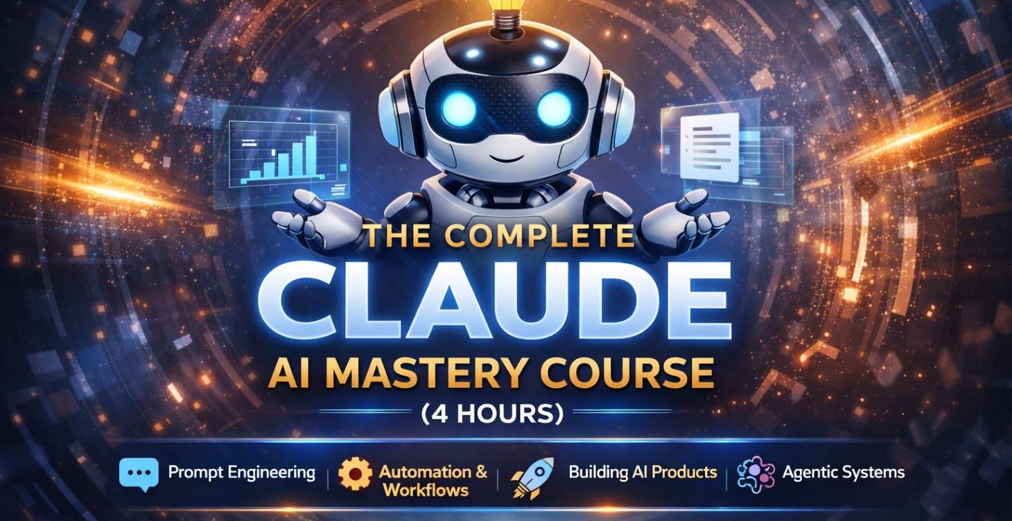 📘 The Complete Claude AI Mastery Course (4 Hours)
