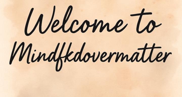Mindfkdovermatter
