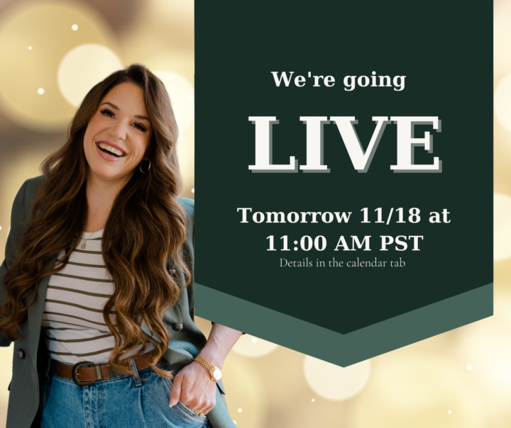 Live Launch Party Tomorrow @11AM PST