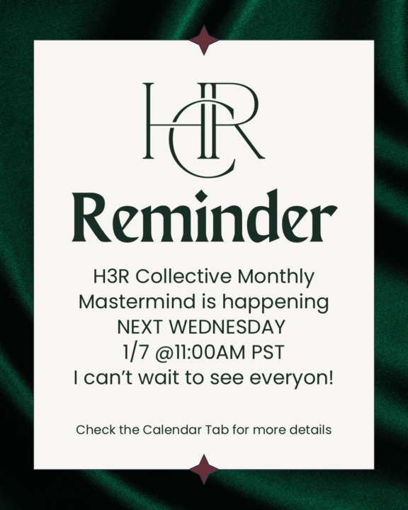 ✨ MARK YOUR CALENDARS ✨