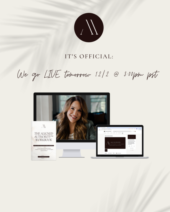 We Go LIVE Tomorrow 12/2 @ 3:00PM PST 