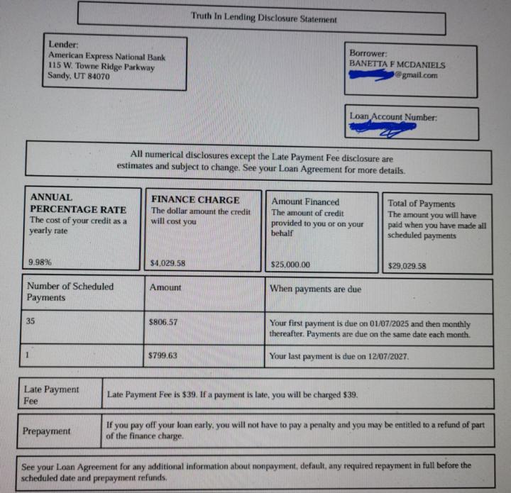 It's Xmas Time...Preapprove and Received $25K Personal Loan From Amex! 