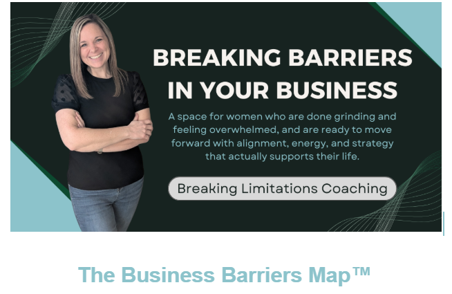 START HERE: The Business Barriers Map™