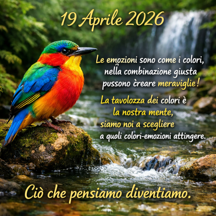 Una carezza al cuore 💜 19 Aprile 2026